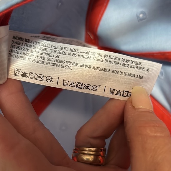 Disney Adjustable Ball Cap, NWT, Light Blue Denim, Embroidered, Light Weight - Picture 6 of 6